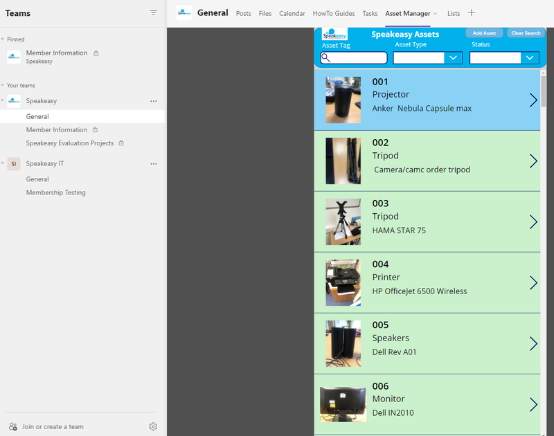 How to Use the Asset Manager App – Speakeasy