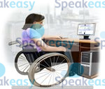 Work, adaptations to help, using computers