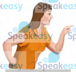 You must, have to, tell, force, angry, aggressive