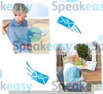 email send receive, computer, phone, tablet, write