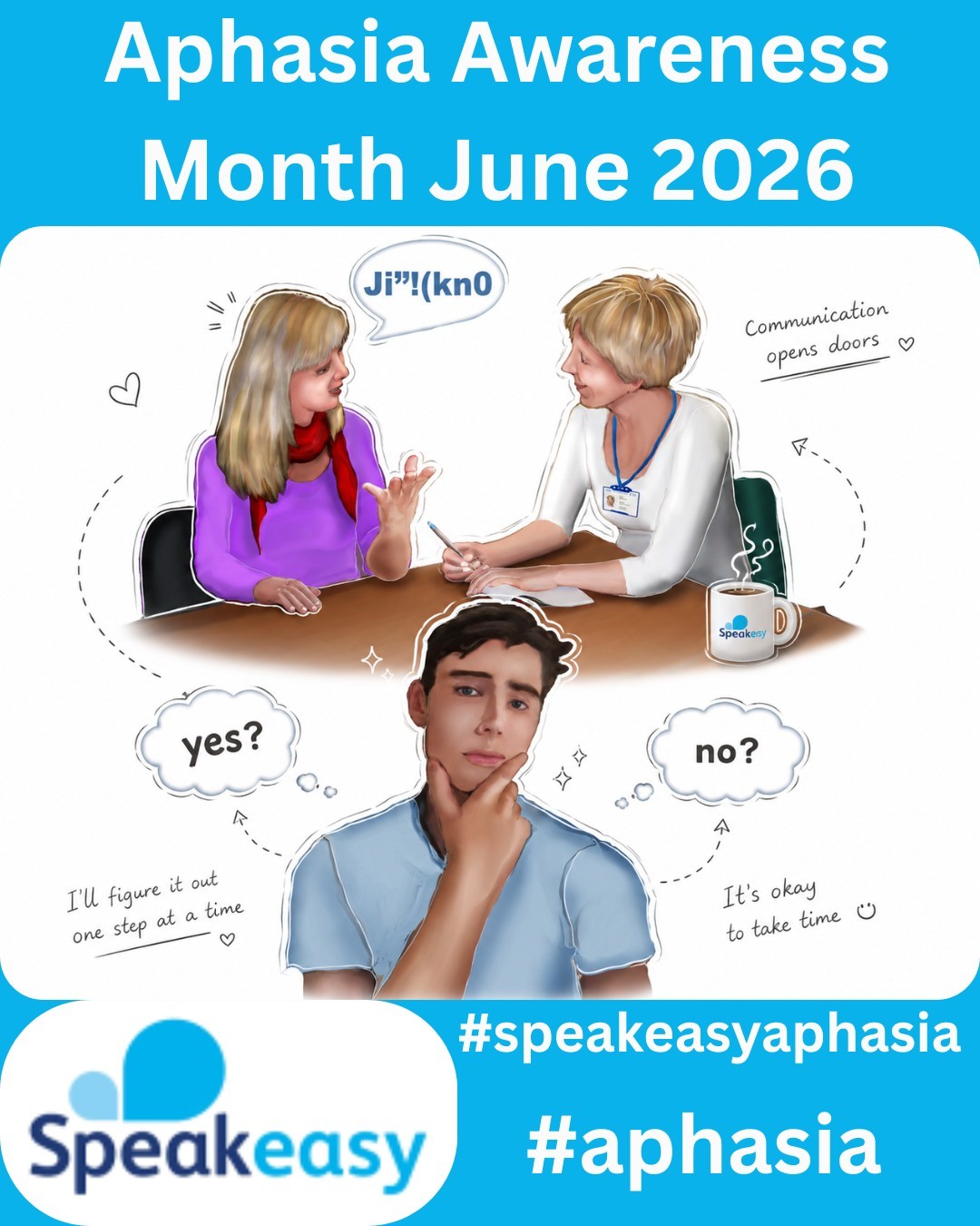 Aphasia Awareness Month June 2026 – Speakeasy